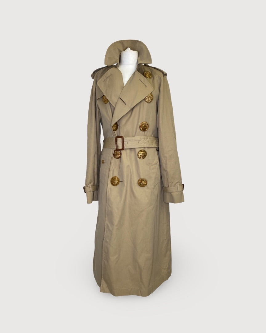 Camel Burberry Trench, L