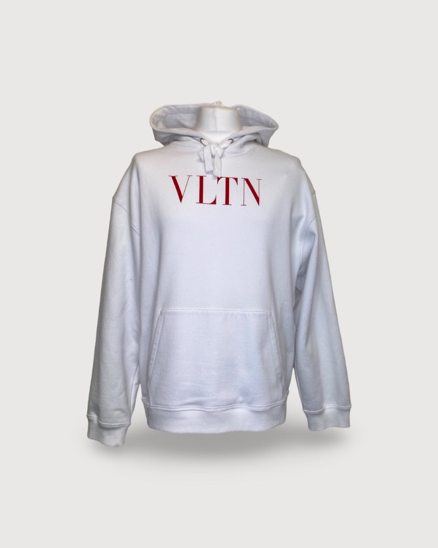 Red / White Valentino Hoodie, L