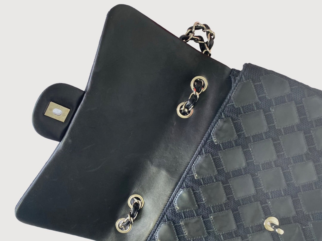 Black Patent Chanel Bag