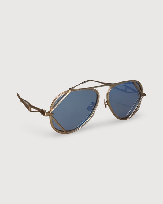 gold Spilt Milk Sunglasses