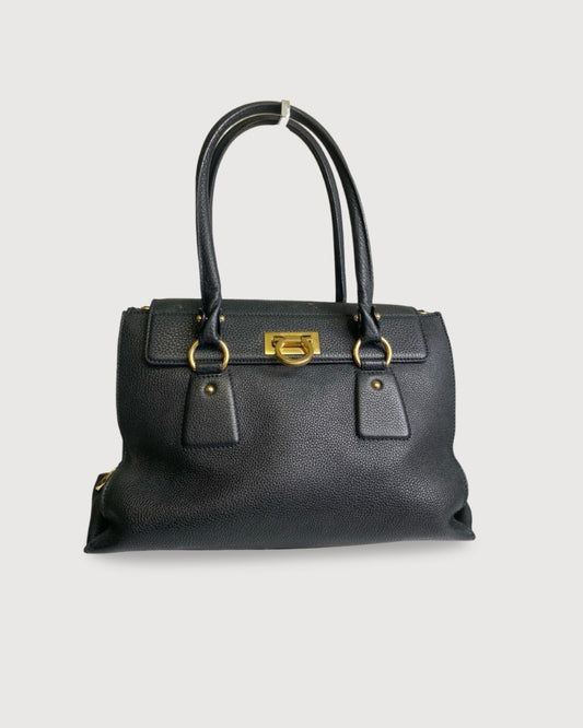 Black Ferragamo Bag