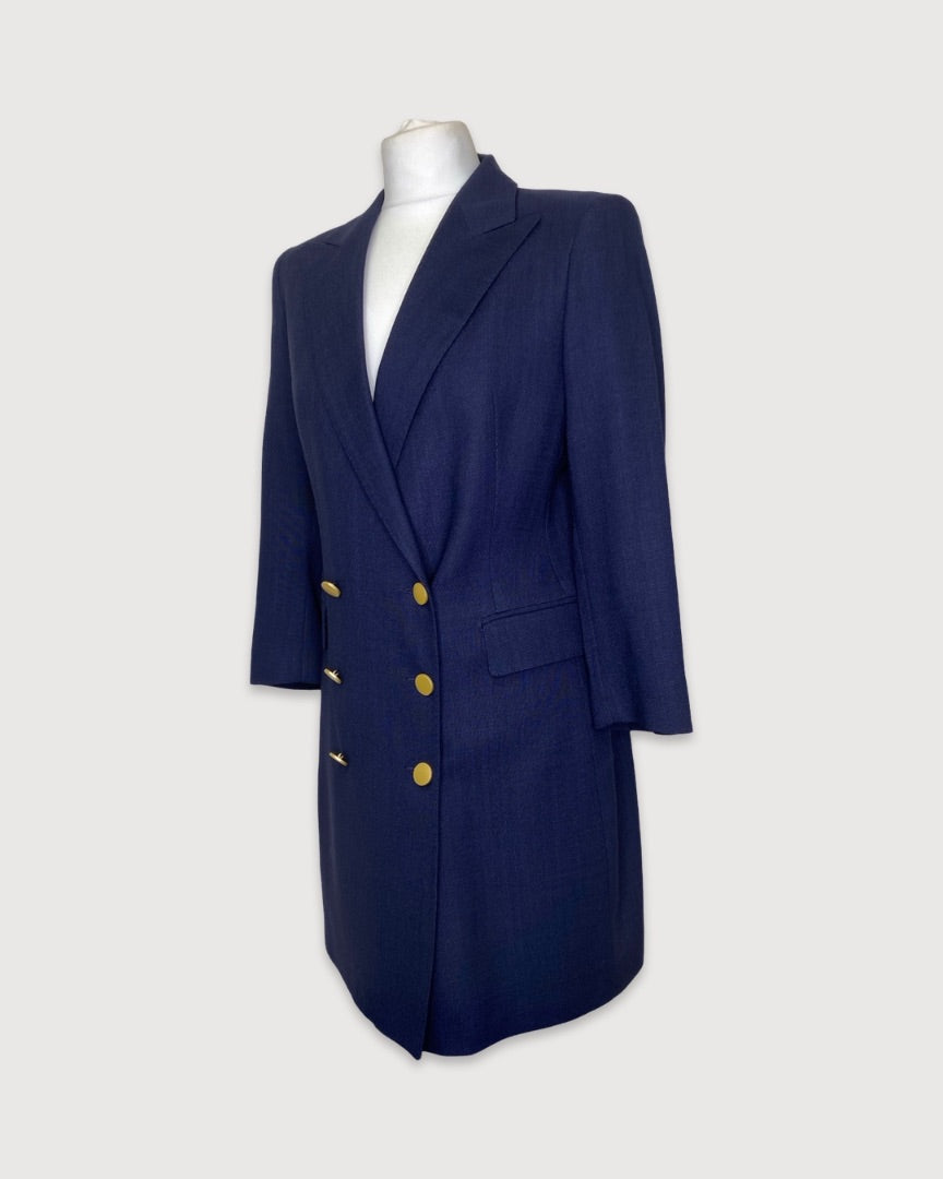 Navy Tagliatore Blazer Dress, S