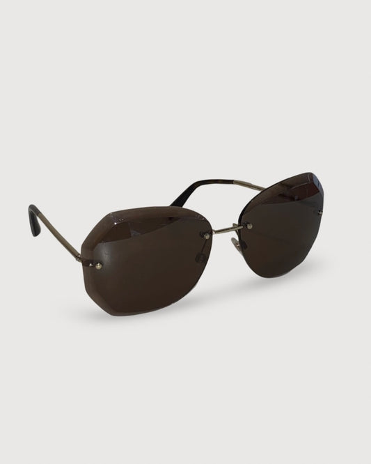 Brown Tint Chanel Sunglasses