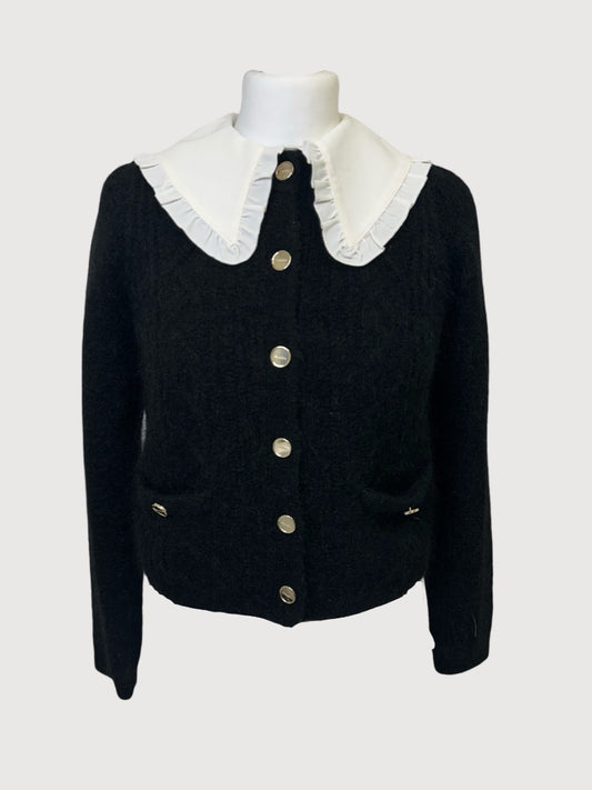 Black Sandro Cardigan, XS