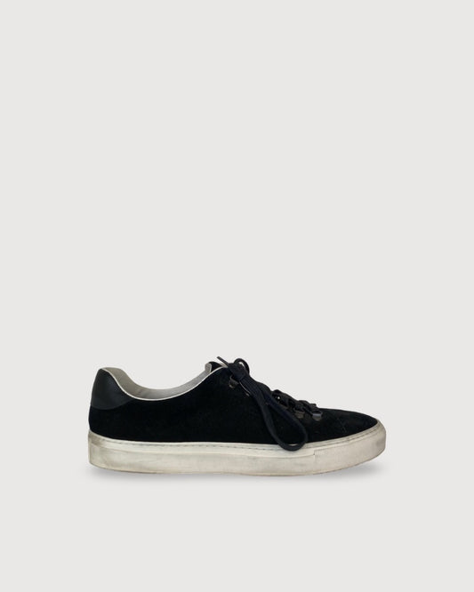 Black Paolo Pecora Trainers, 10.5