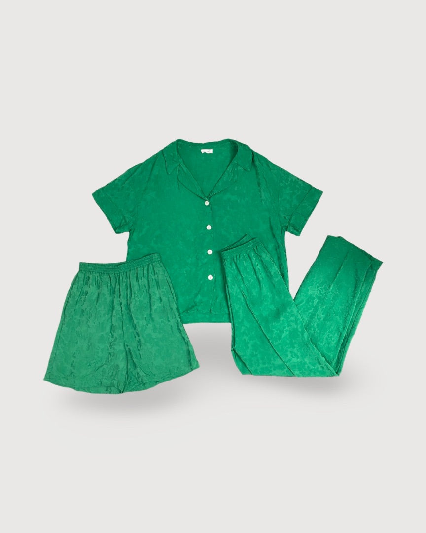 American Vintage 3 Piece Co-Ord Green XS / S