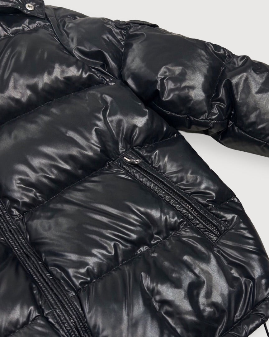 Black Moncler Coat, M