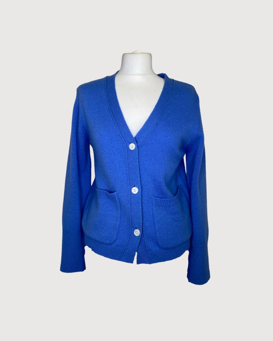 Blue Van Kukil Cardigan, Small