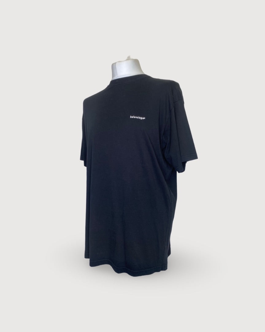 Balenciaga T-Shirt Black L