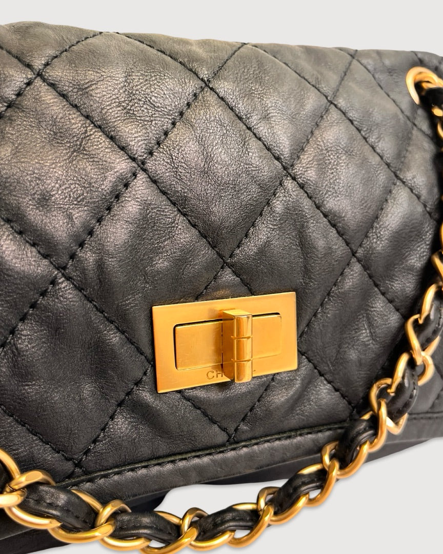 Black Chanel Handbag, 2.55