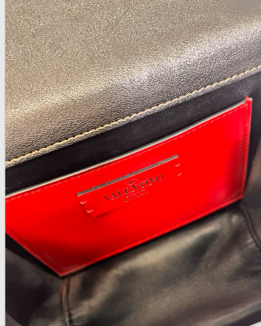 Metallic Valentino V SLing Bag
