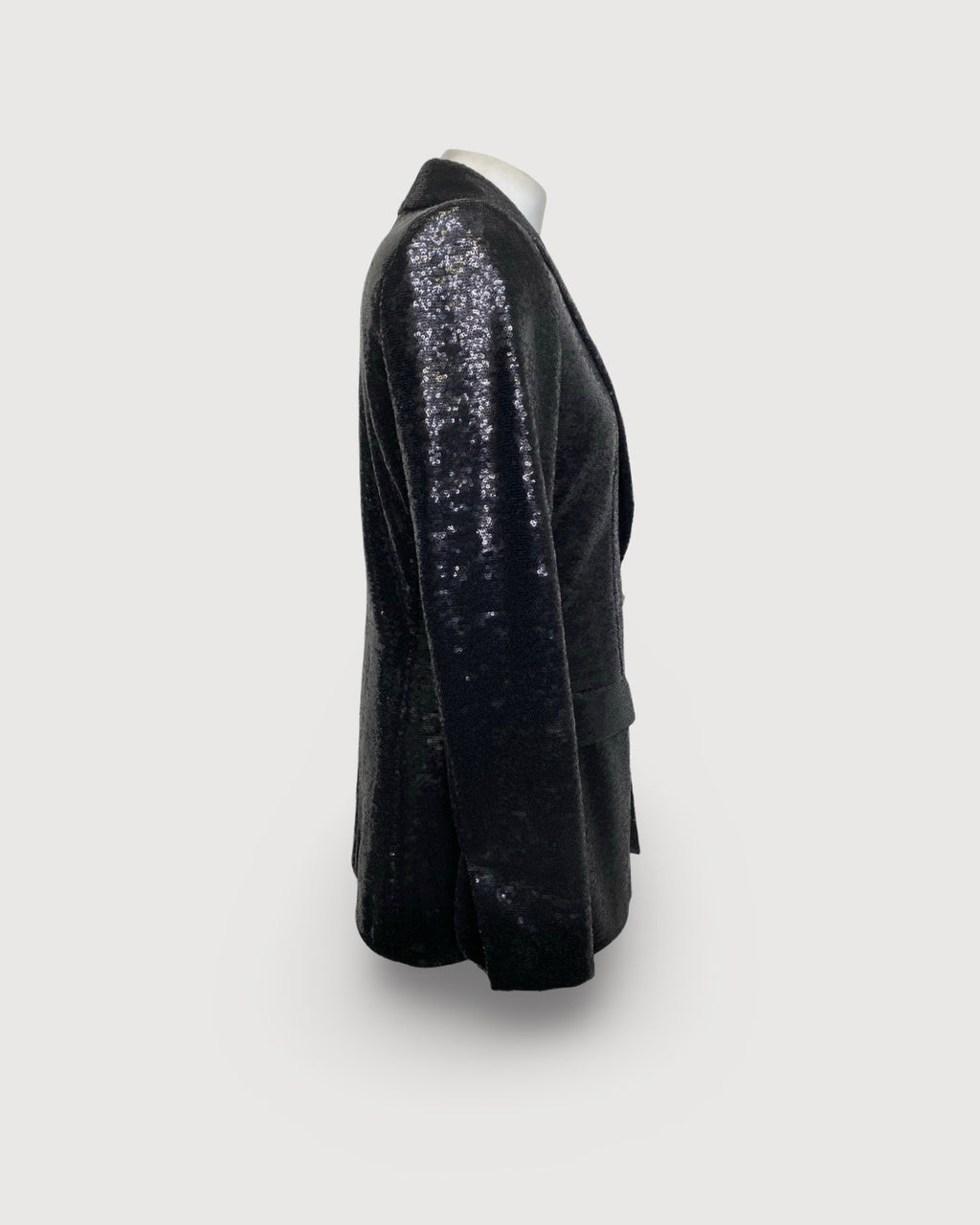 Black Chanel Sequin Jacket