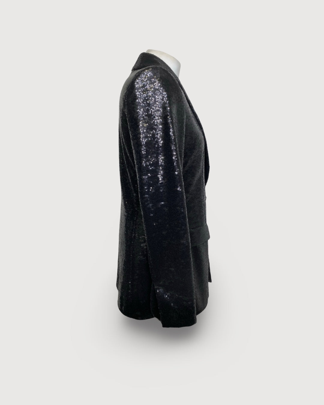 Black Chanel Sequin Jacket