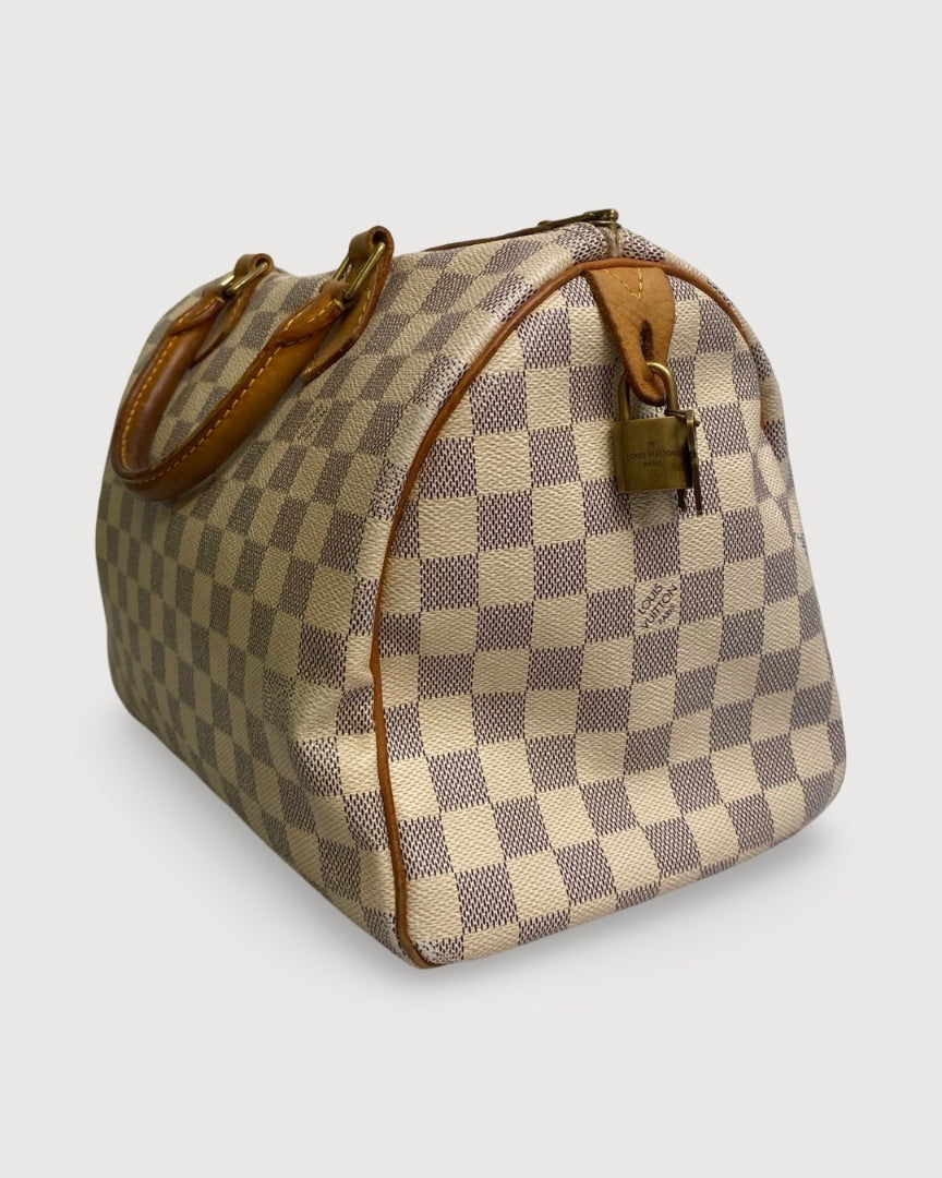 Azure Louis Vuitton Check SpeedyBag