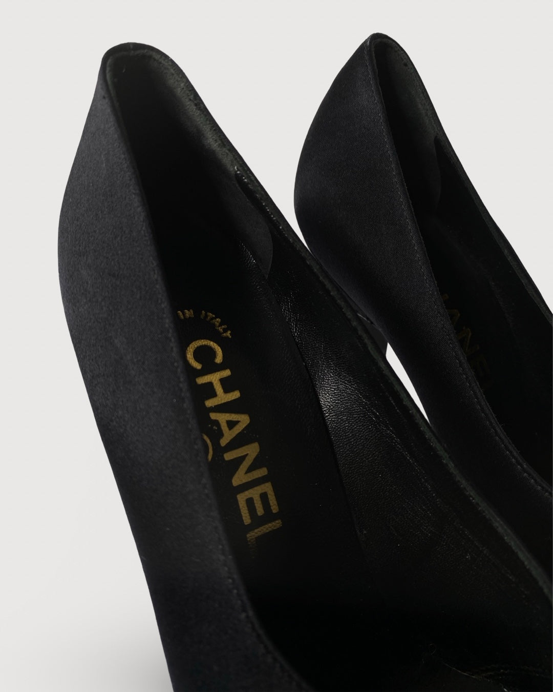 Chanel Court Heels Black 37