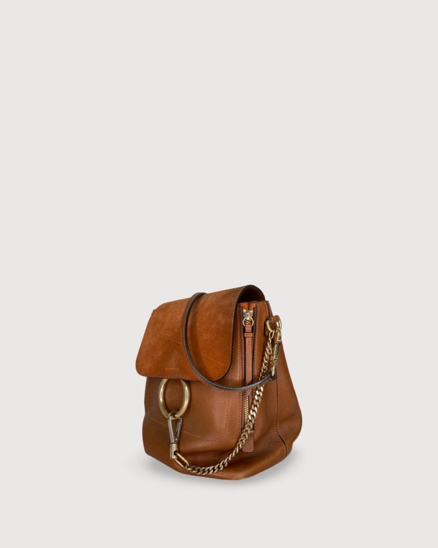 Chloe Faye Backpack Tan