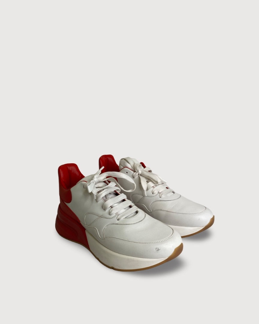 White Alexander McQueen Trainers, 9