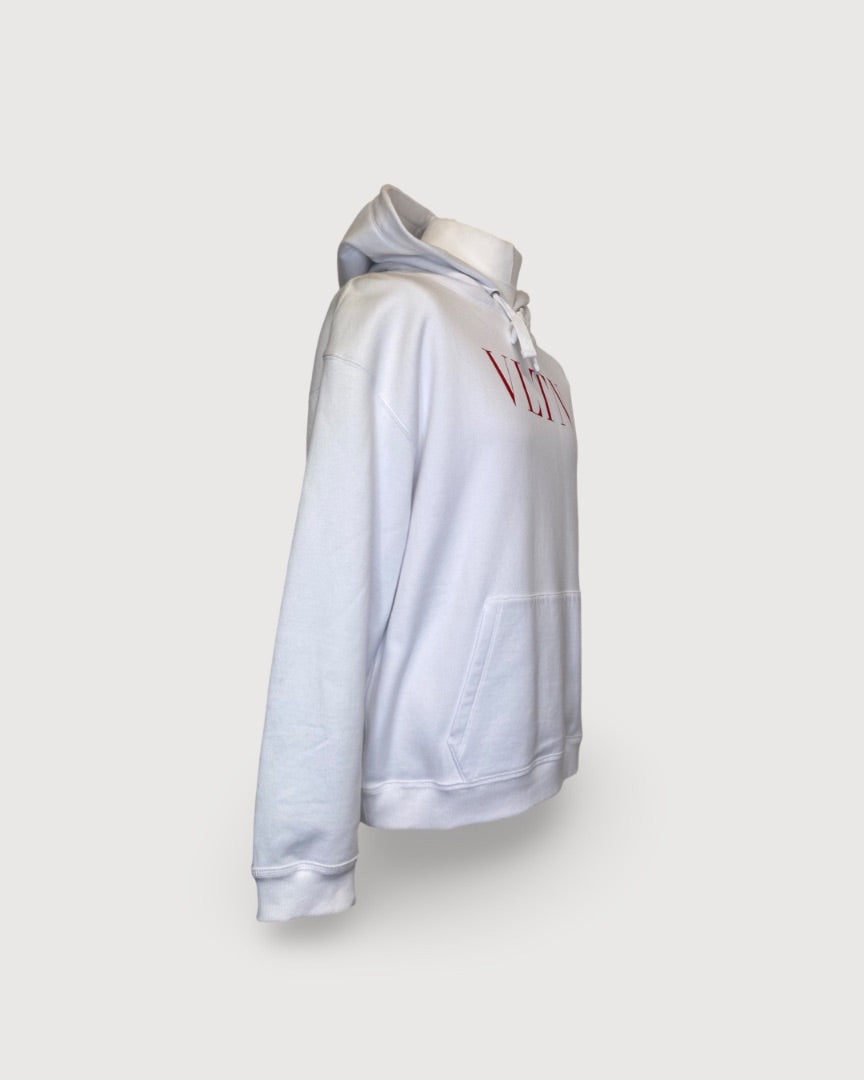 Red / White Valentino Hoodie, L