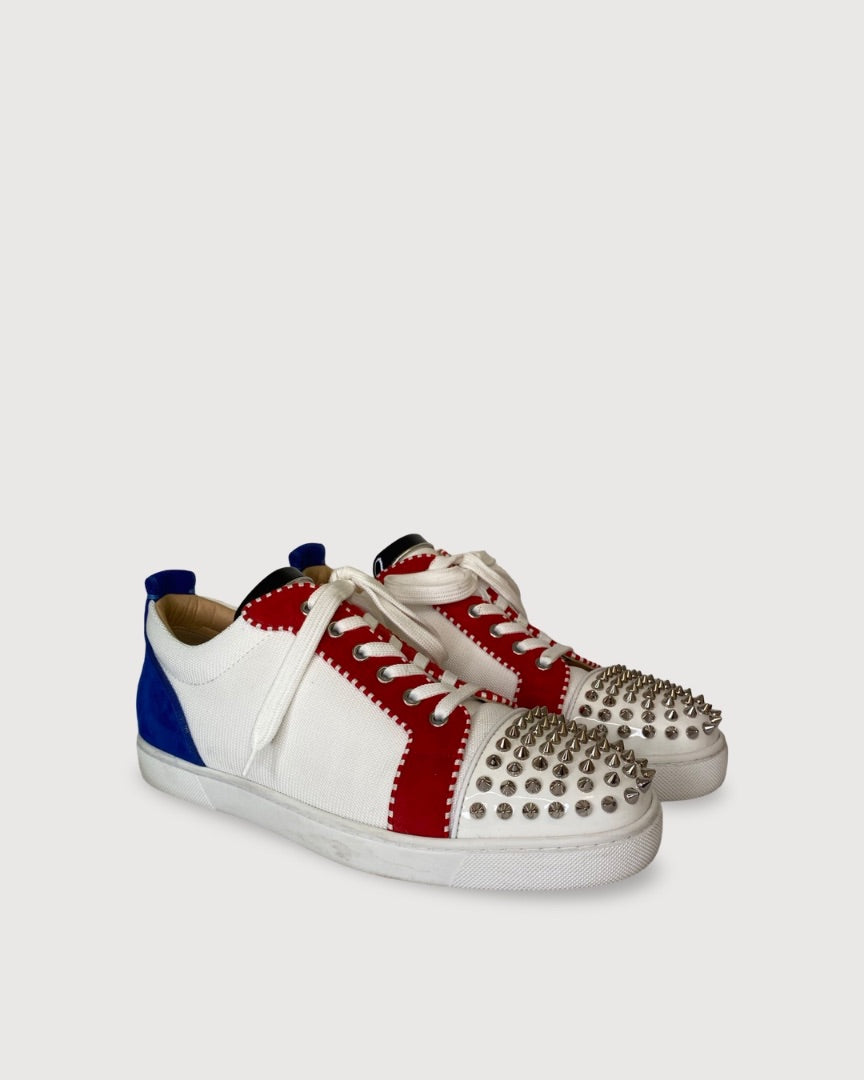 White/ Red/ Blue Christian Louboutin Trainers, 43