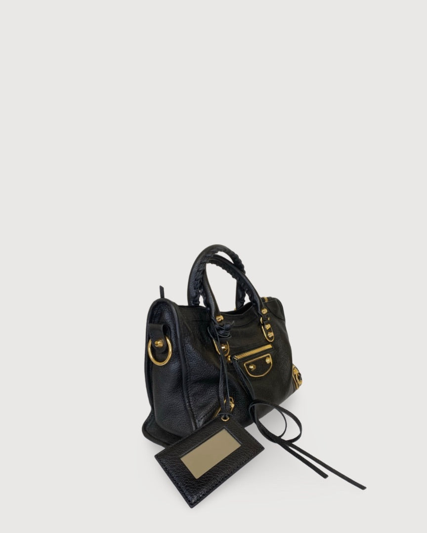 Black Balenciaga Bag, OS