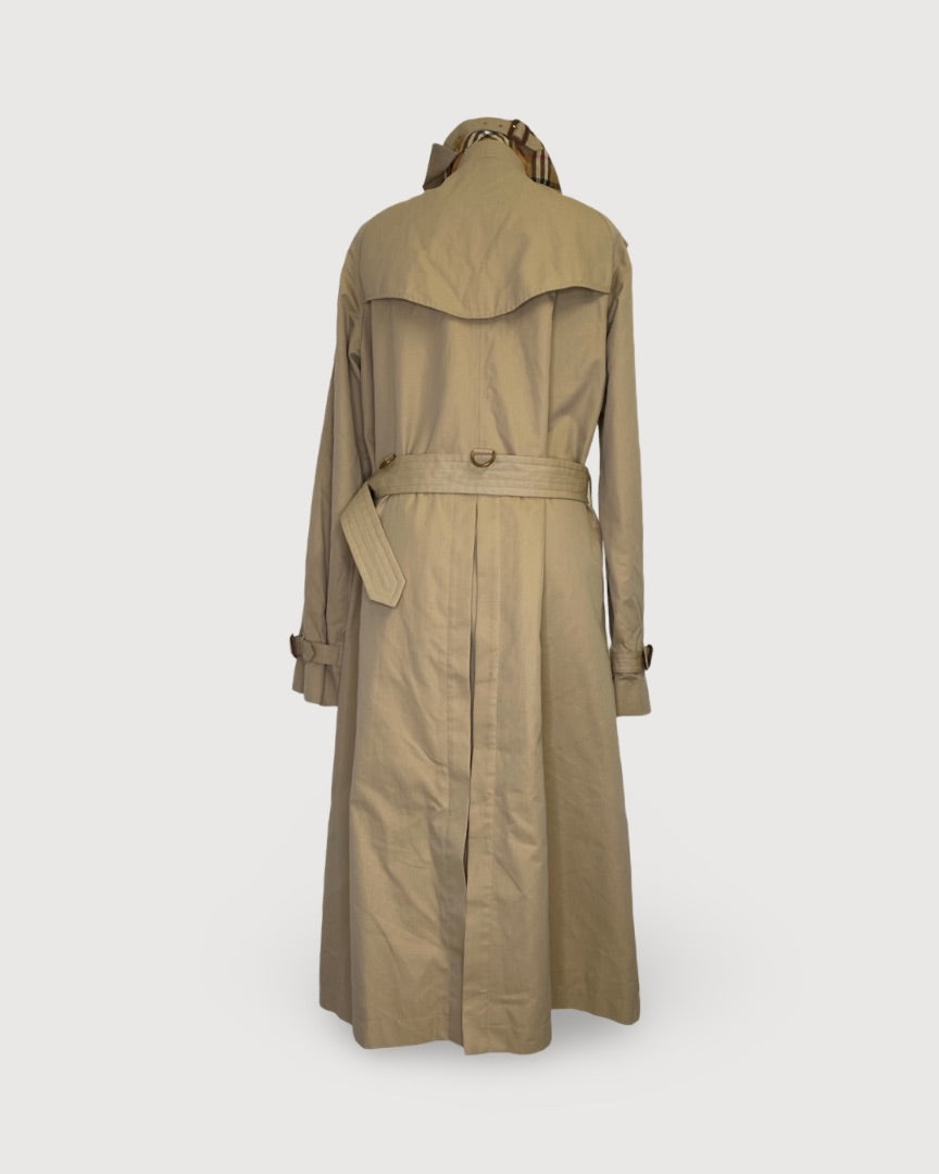 Camel Burberry Trench, L