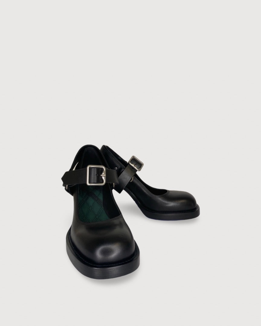 Burberry Mary Jane Heels Black 6