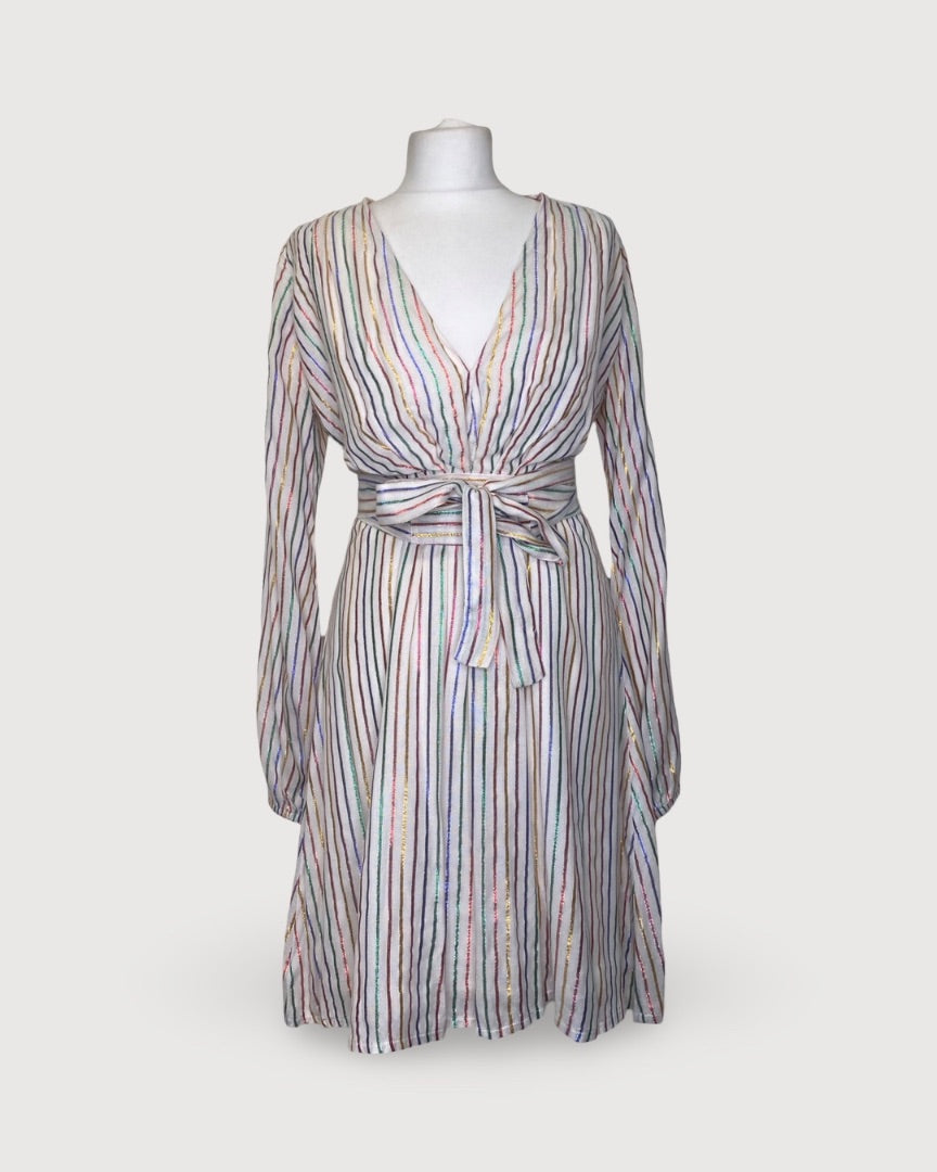 Multi Coloured Melissa Odabash Stripe Dress, S