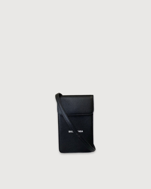 Black Balenciaga Manbag, OS