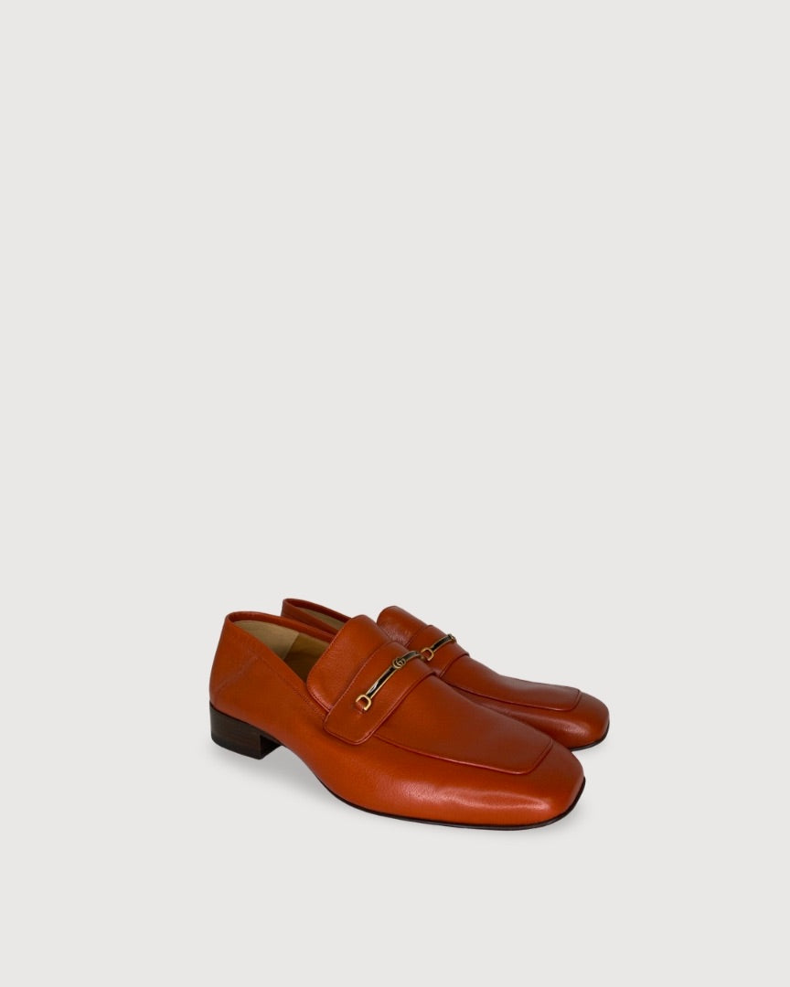 Gucci Loafers Orange 43.5