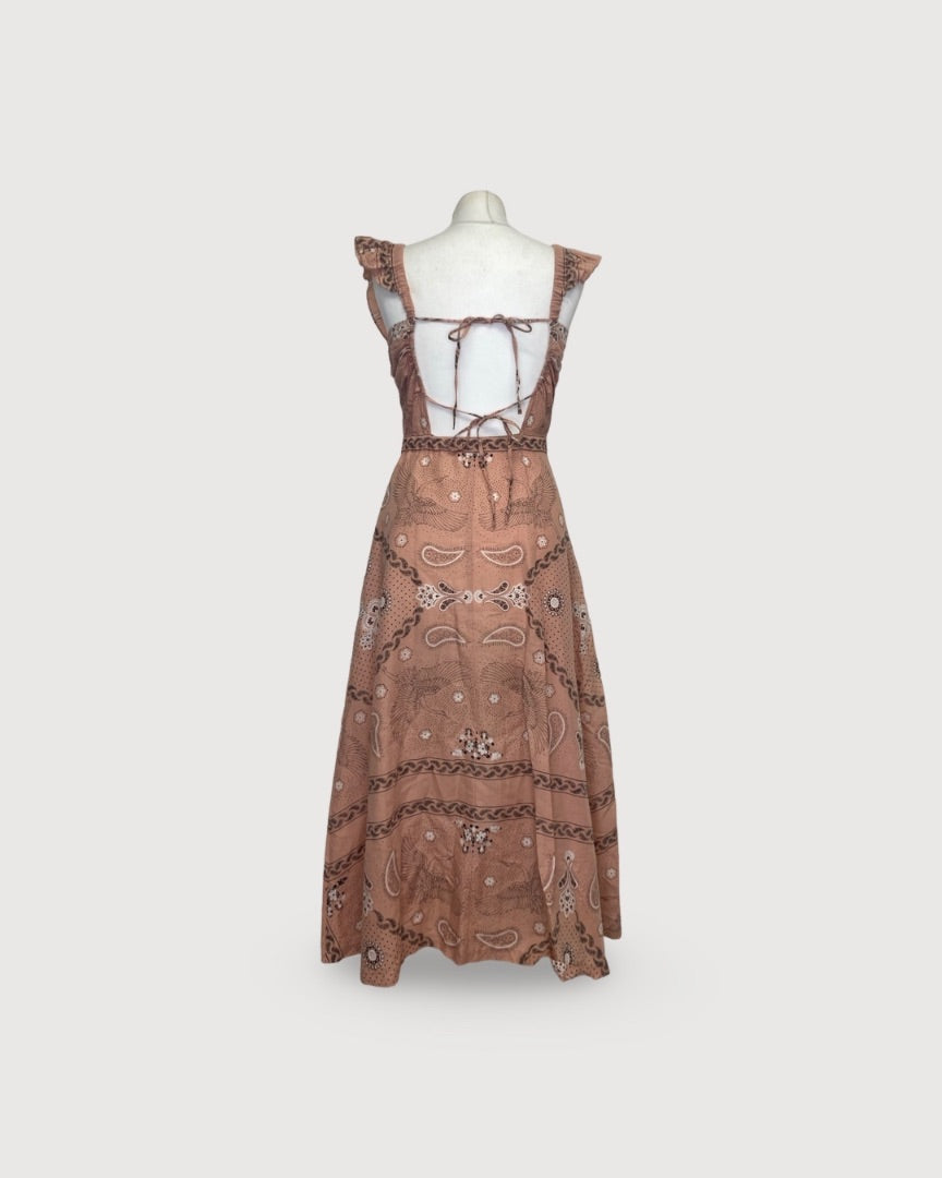 Sandro Dress Nude 10