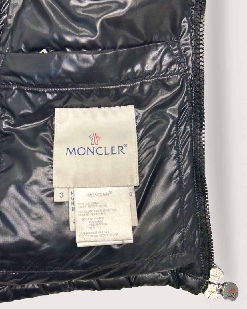 Black Moncler Coat, M