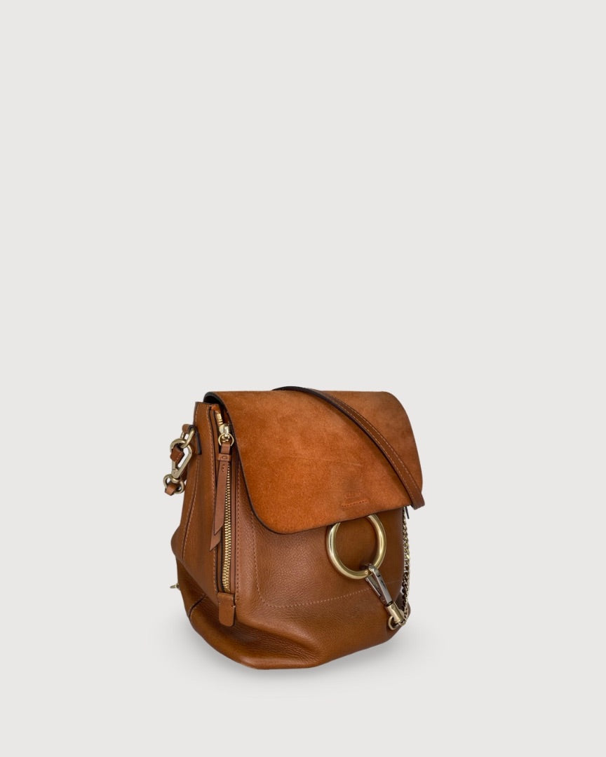 Chloe Faye Backpack Tan