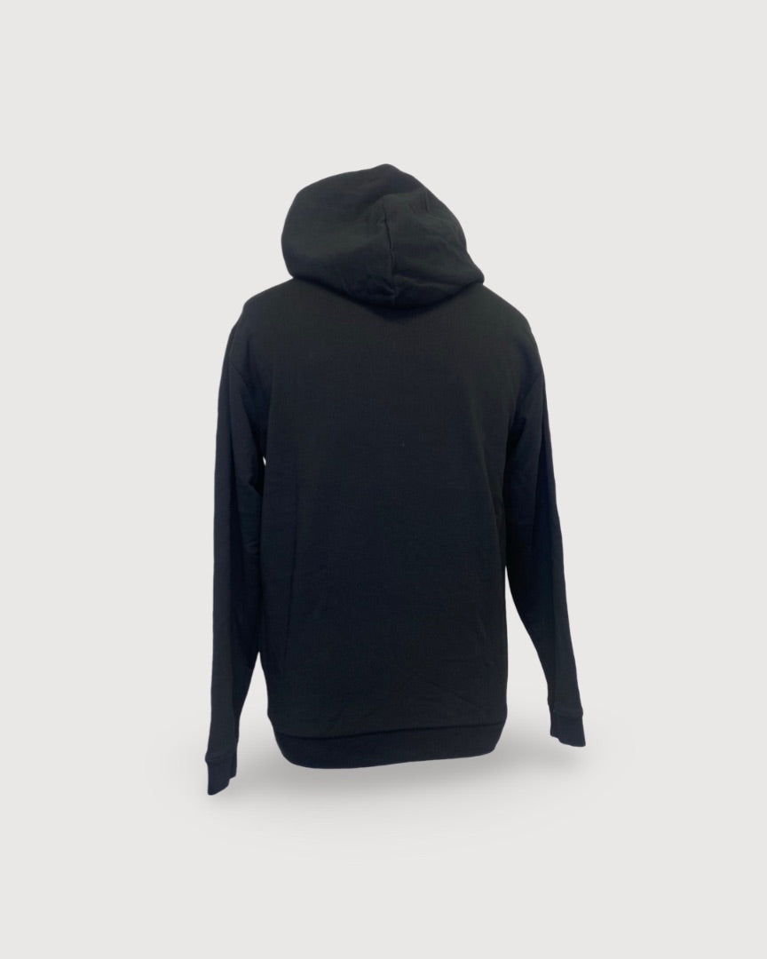 Moncler Logo Sleeve Hoodie Black/ Red S