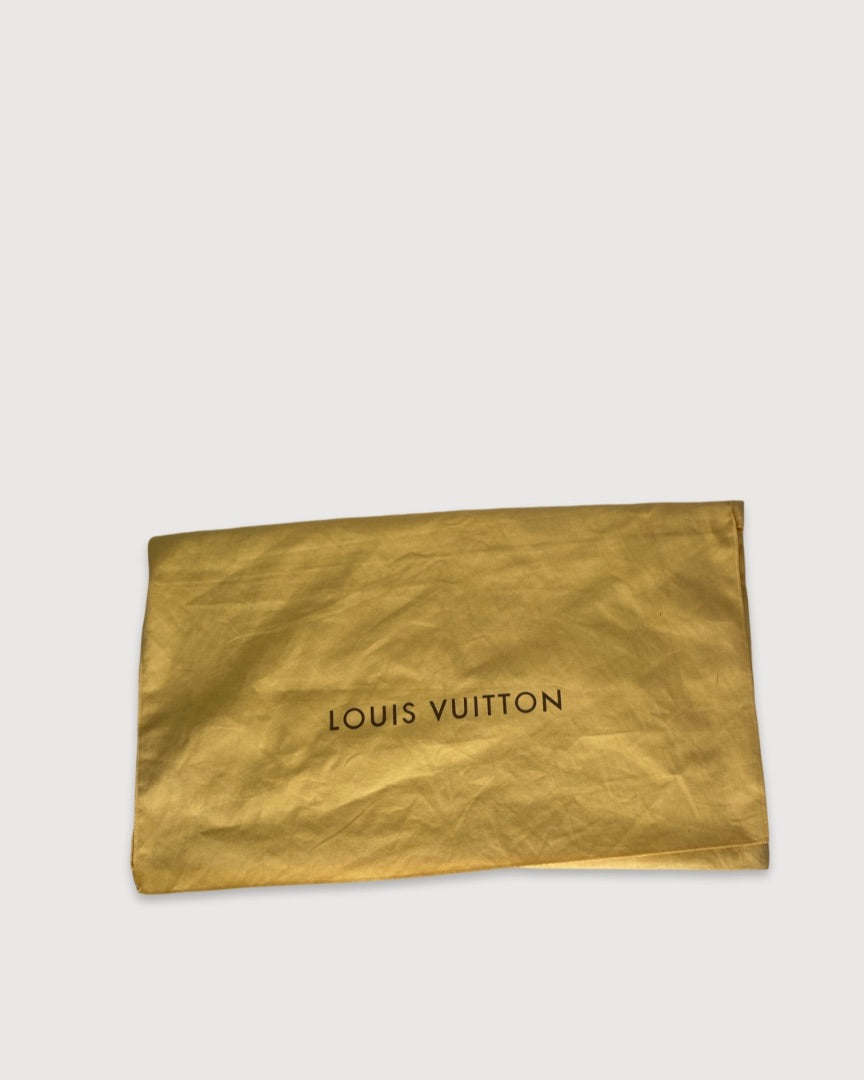 Cream Louis Vuitton Brea MM Tote