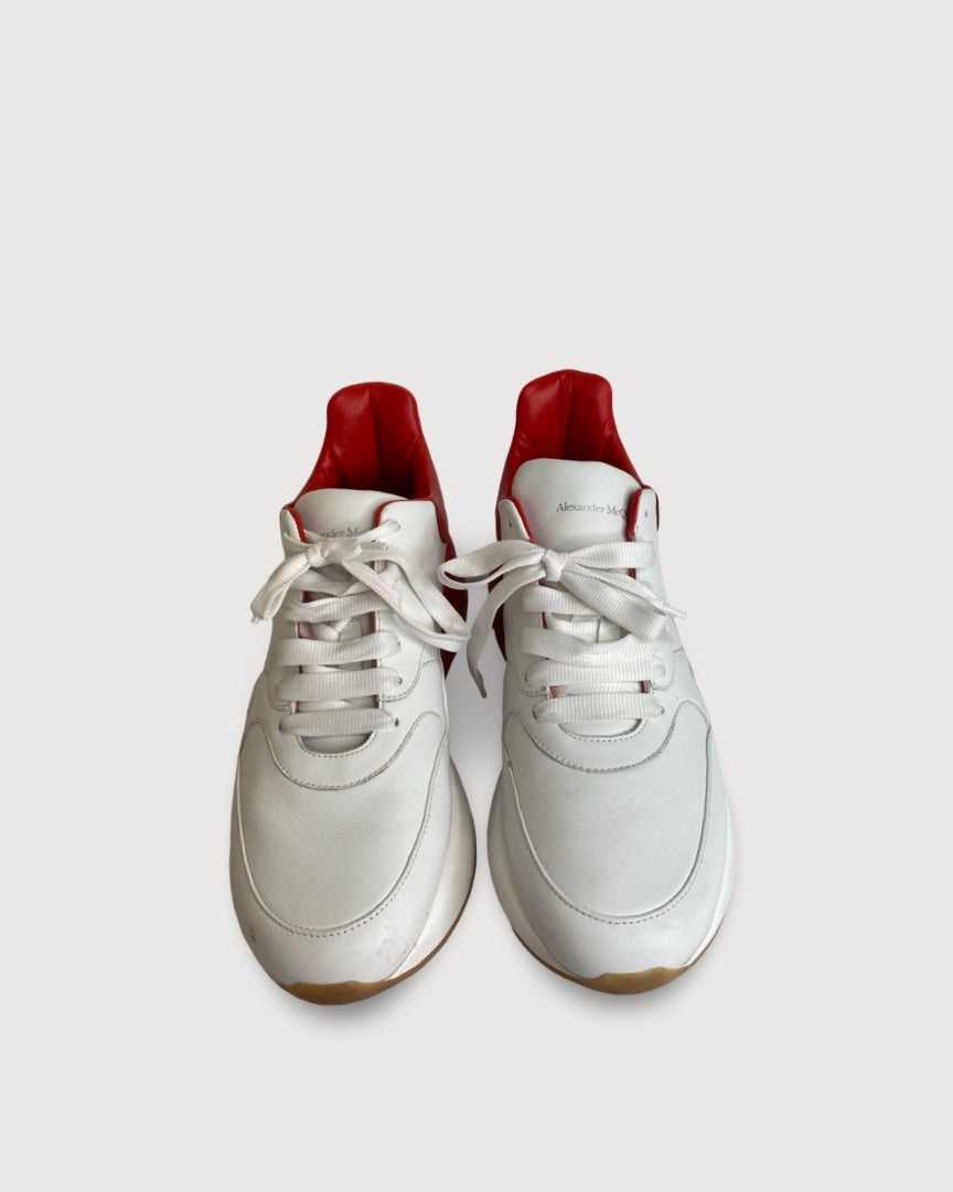 White Alexander McQueen Trainers, 9