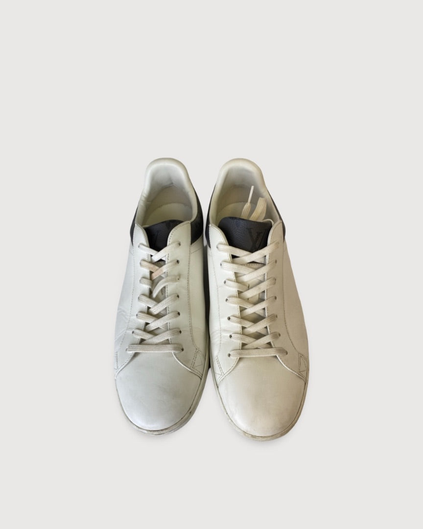 White Louis Vuitton Shoes, UK 8.5