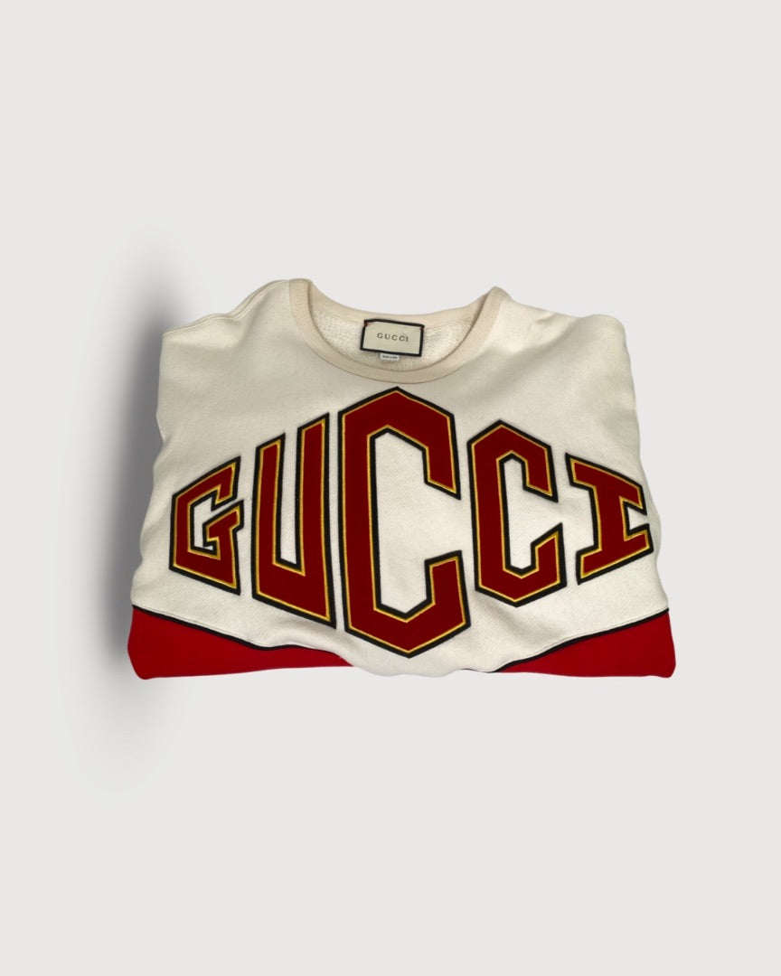cream red Gucci Sweatshirt, M