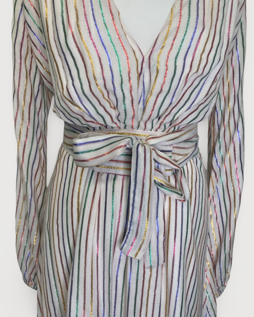 Multi Coloured Melissa Odabash Stripe Dress, S