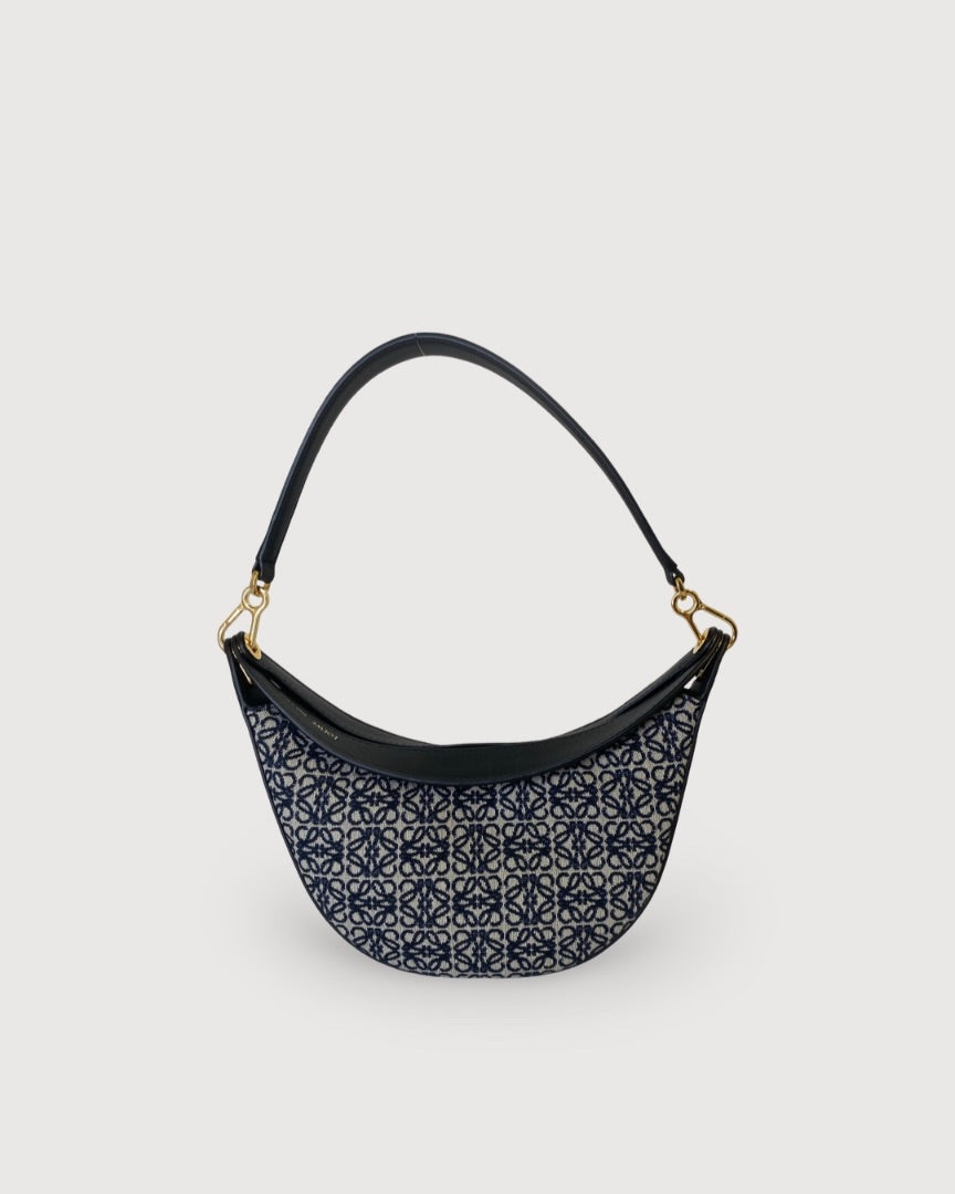 Blue Loewe Shoulder Bag