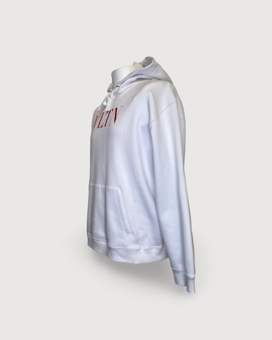 Red / White Valentino Hoodie, L