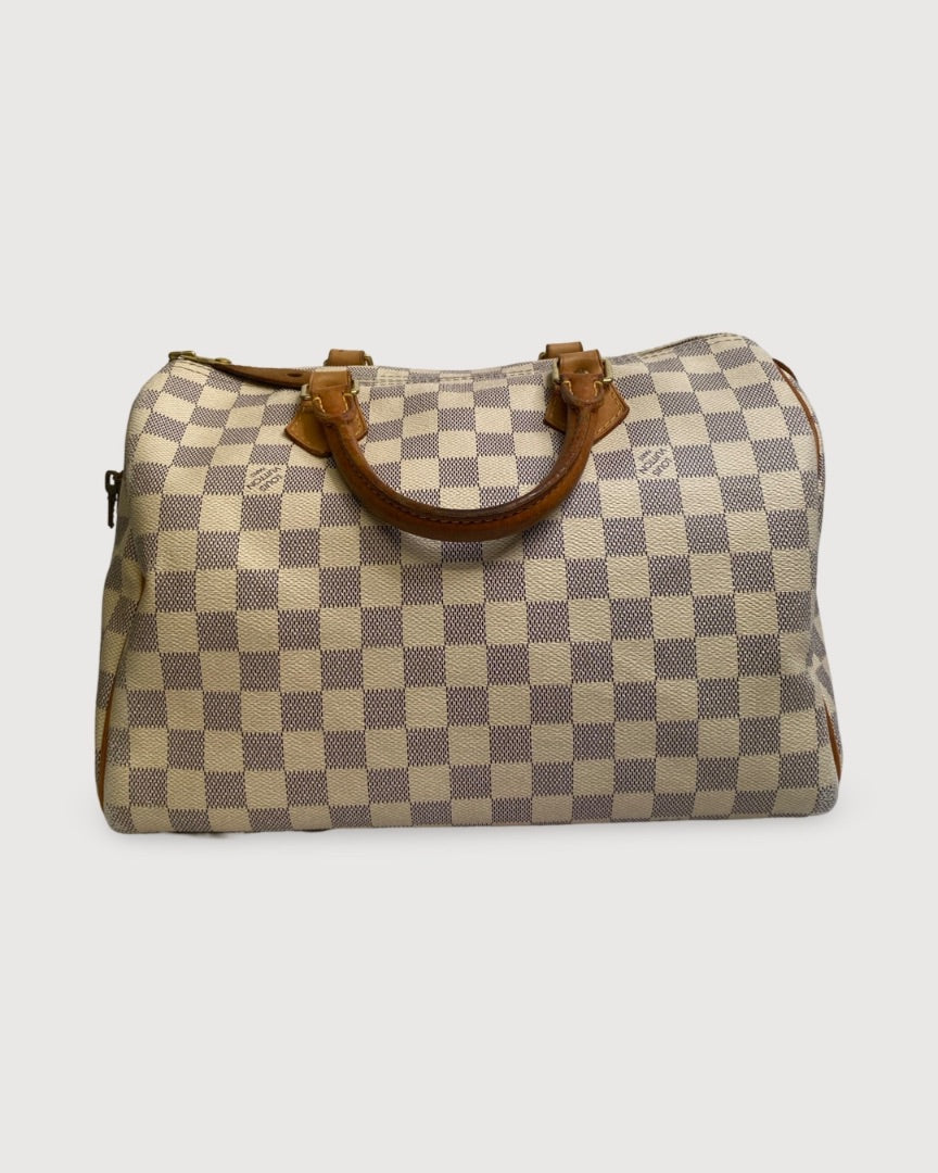 Azure Louis Vuitton Check SpeedyBag