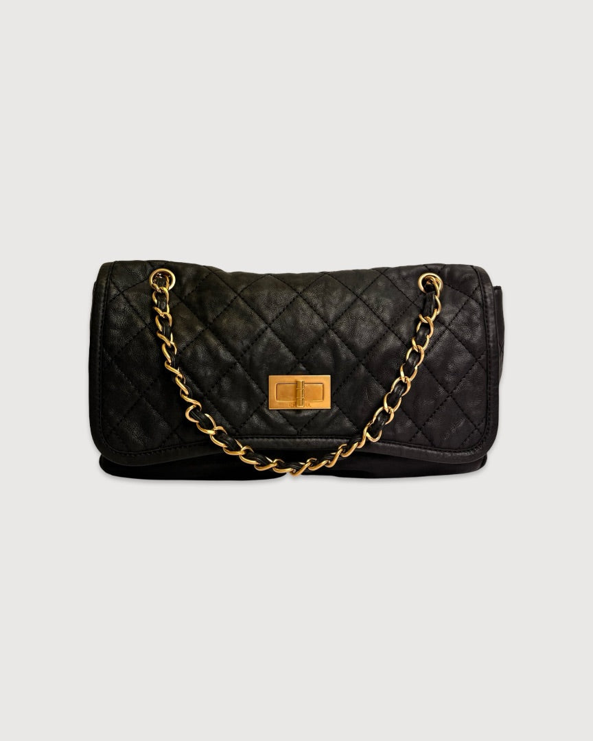 Black Chanel Handbag, 2.55