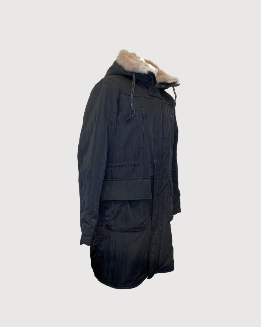 Black Ermanno Scervino Coat, M