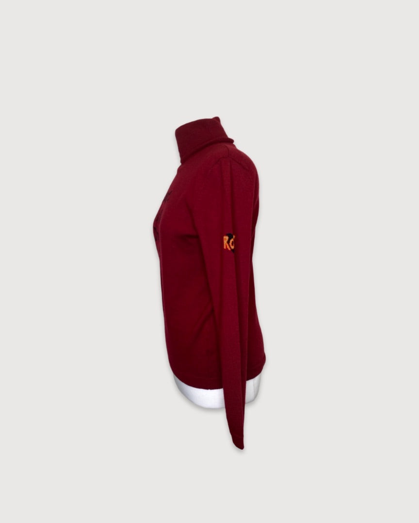 Burgundy Bella Freud Jumper, Medium