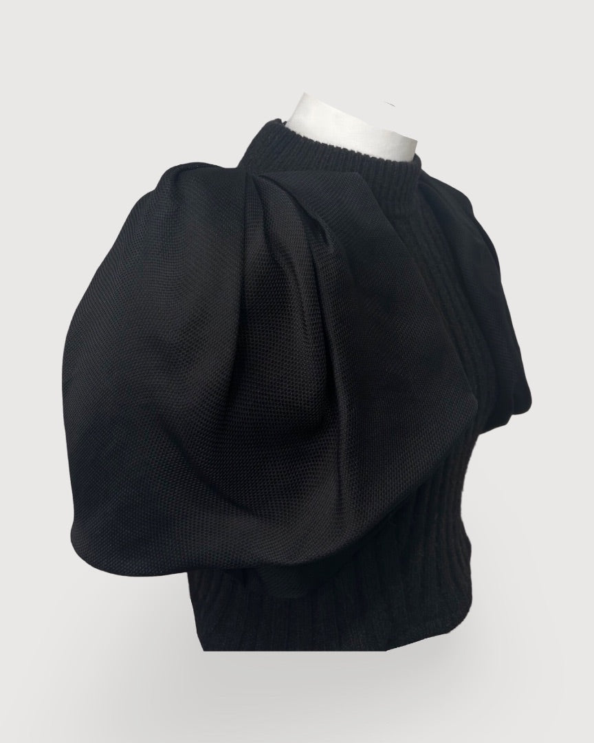 black Lanvin Blouse, S/M