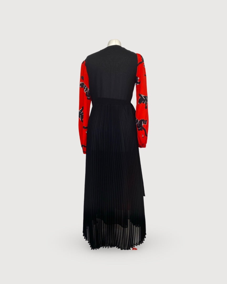 Diane Von Furstenberg Dress Red S
