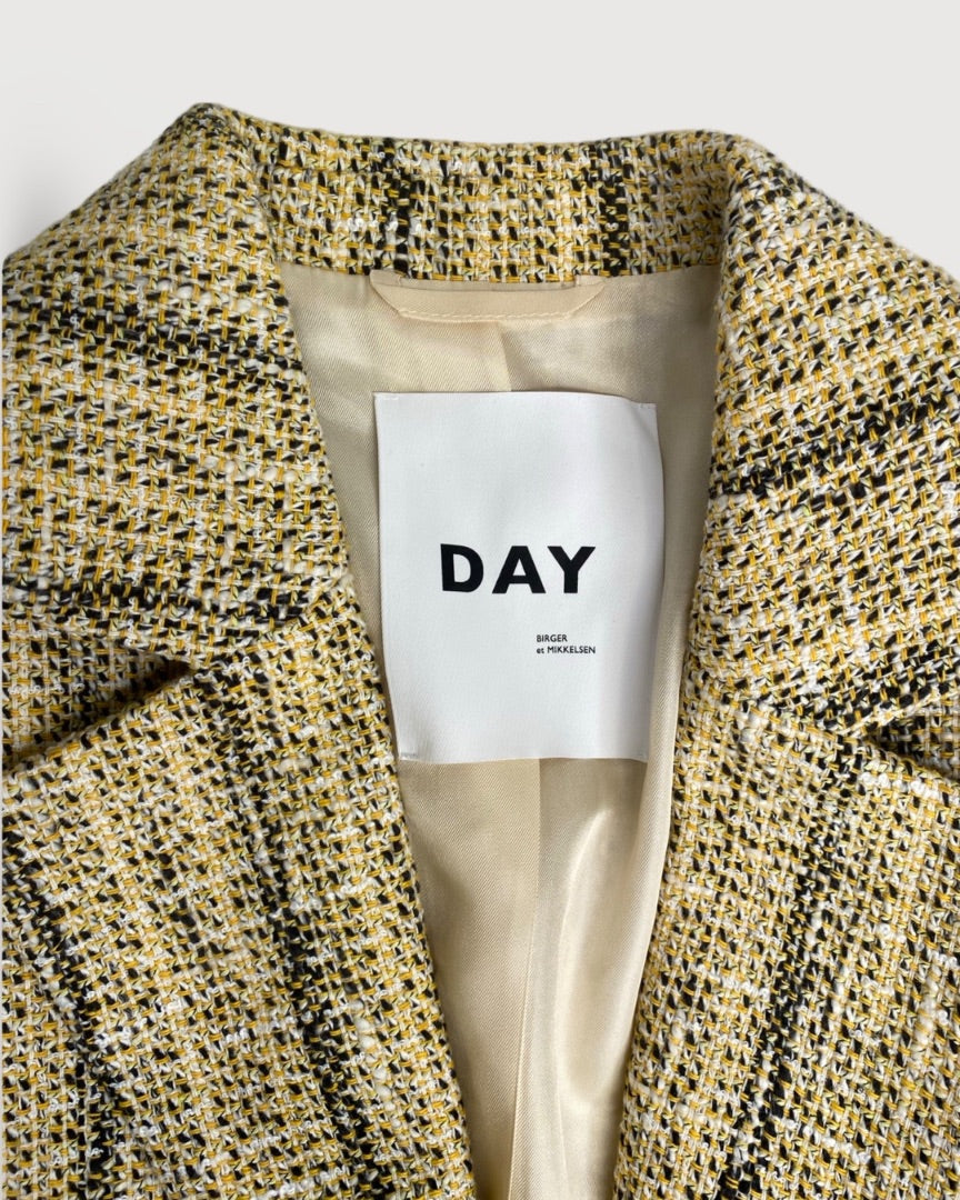 yellow tweed Day Birger Et Mikkelsen Jacket tweed, 36