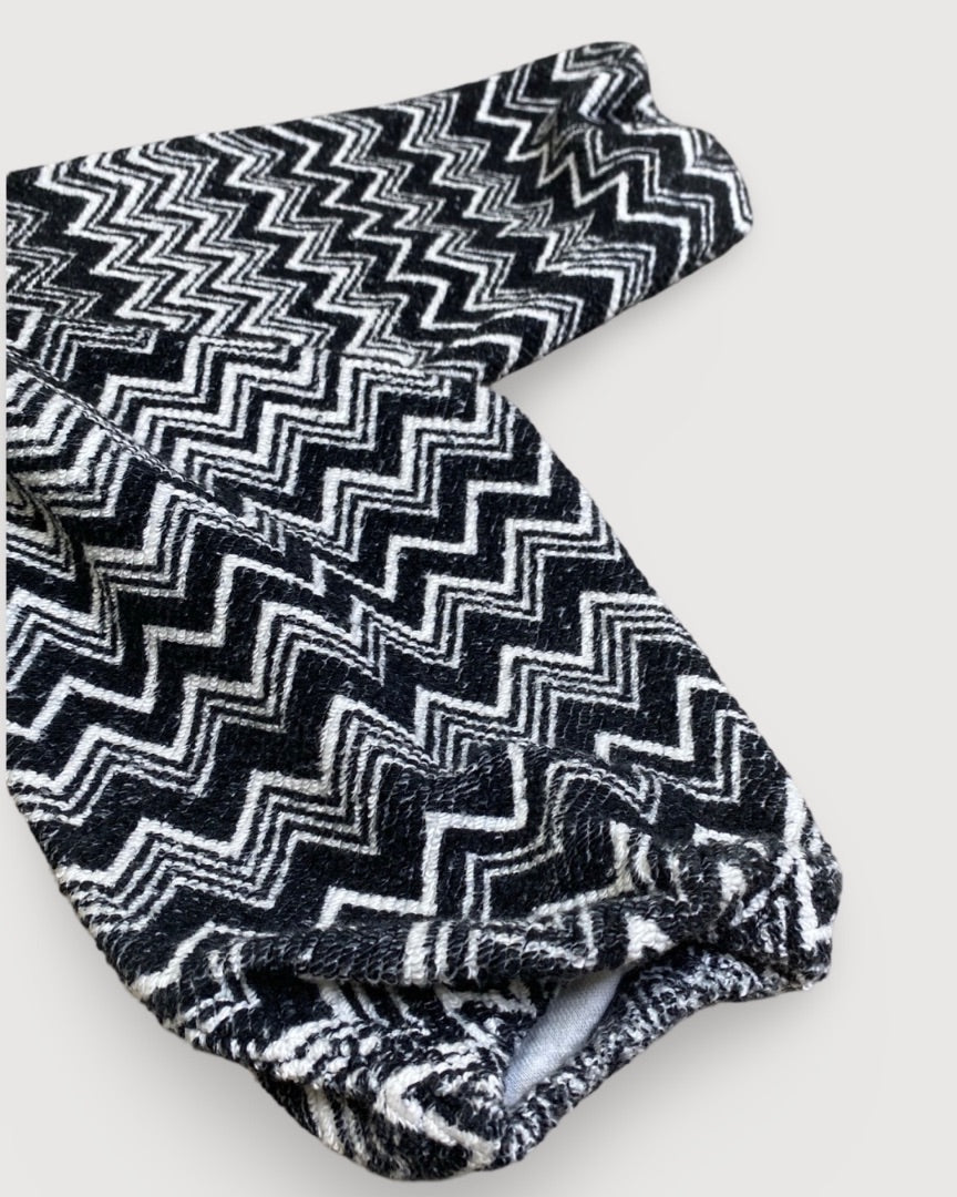 Missoni Zig Zag Joggers Black/ White M