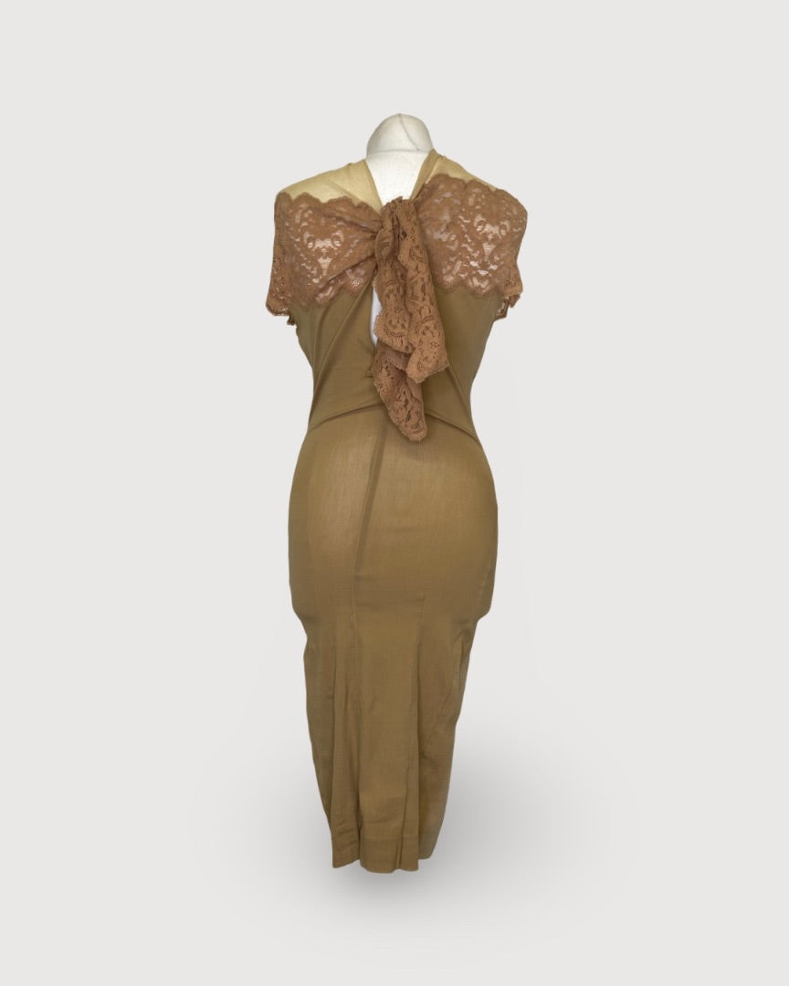 Beige Jean Paul Gaultier Dress, 8