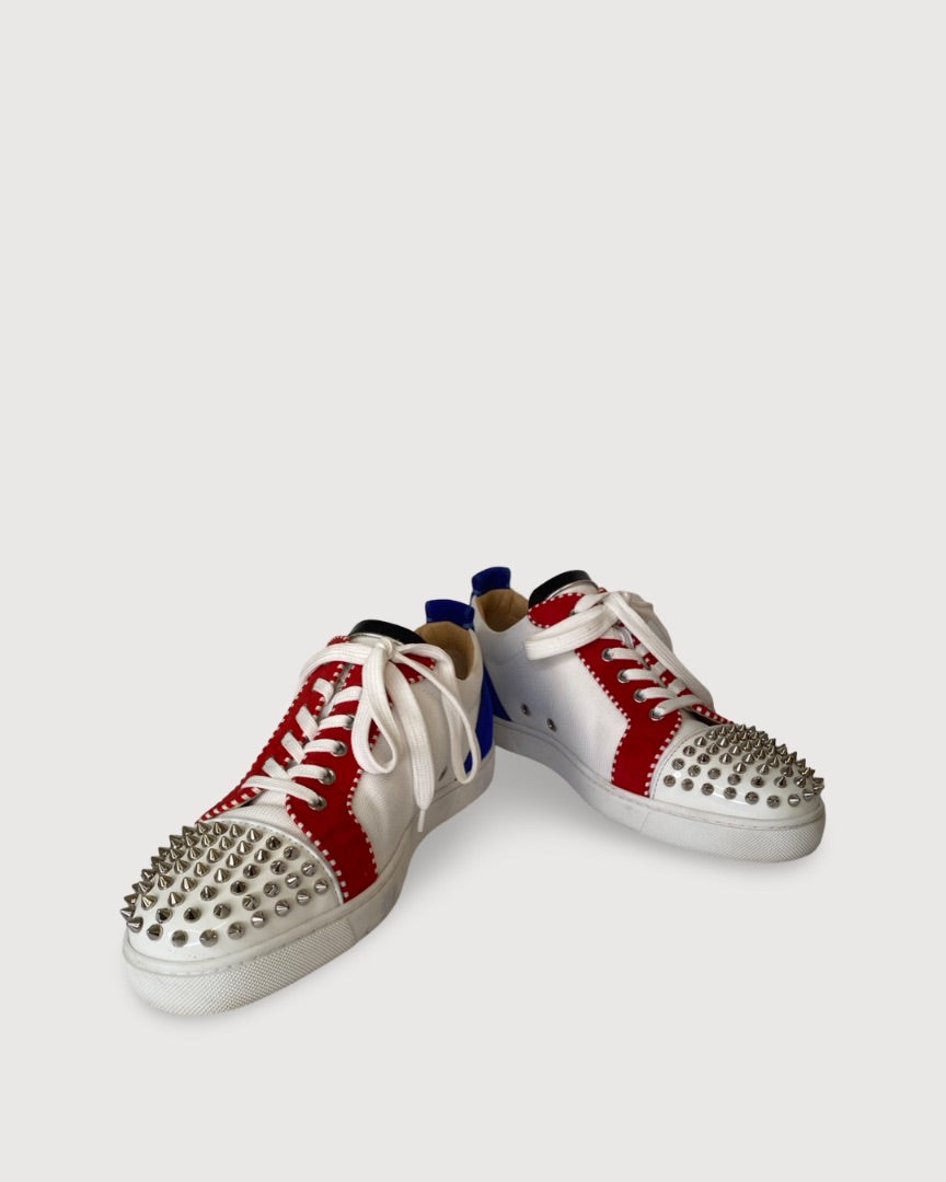 White/ Red/ Blue Christian Louboutin Trainers, 43